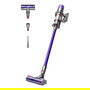 Dyson V11 Advanced Aspiradora Escoba 2 en 1 Sin Bolsa, Batería Recargable, Color Níquel/Púrpura, para Alfombra y Suelos Duros