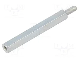 BM GROUP Casquillo distanciador roscado hexagonal 50mm M4
