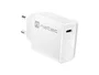 Natec RIBERA Cargador USB-C 20W PD con Quick Charge 3.0 Carga Rápida Universal Interruptor para Interior Color Blanco