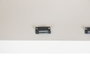 DKD Home Decor Mueble TV Scandi white Natural Blanco 140 x 55 x 40 cm