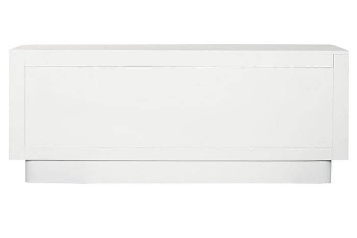 DKD Home Decor Mueble TV Scandi white Natural Blanco 140 x 55 x 40 cm DKD Home Decor Mueble TV Scandi white Natural Blanco 140 x 55 x 40 cm