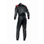 Omp Traje de Carreras KS-3R Art Kart Negro/Rojo Talla 58