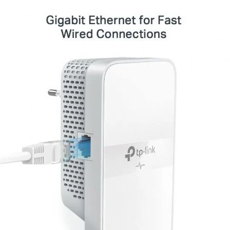 TP-Link TL-WPA7617 KIT Adaptador Powerline WiFi Kit de 2, 1000 Mbps AV2, WiFi AC1200 Doble Banda, Puerto Gigabit, Alcance 300m