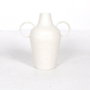 DKD Home Decor Jarrón Metal Blanco 33,5x20x36 cm