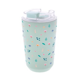 AUREA Vaso térmico Mint Little Bloom con interior cerámico 400ml