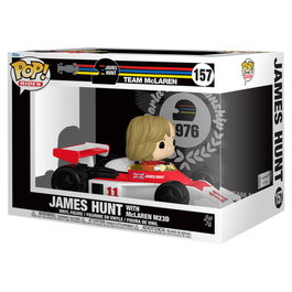 FUNKO Figura POP Rides Super Deluxe Racing James Hunt con McLaren M23D