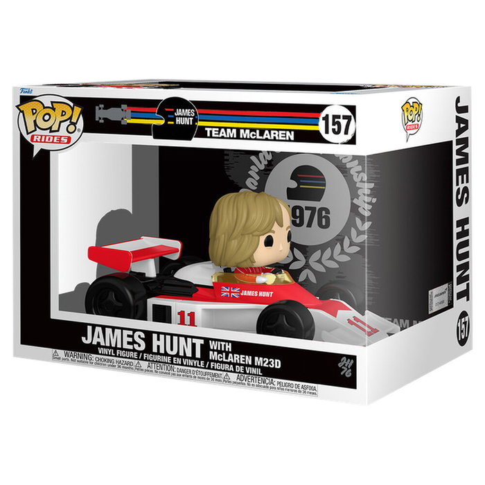 FUNKO Figura POP Rides Super Deluxe Racing James Hunt con McLaren M23D FUNKO Figura POP Rides Super Deluxe Racing James Hunt con McLaren M23D