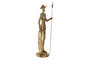 DKD Home Decor Figura de Resina Quijote Dorado