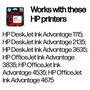 HP Cartucho de tinta 652 Color F6V24AE
