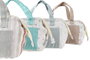 DKD Home Decor Bolsa Termica Shabby Casablanca 2022 Blanco Multicolor 11 x 16 x 34 cm
