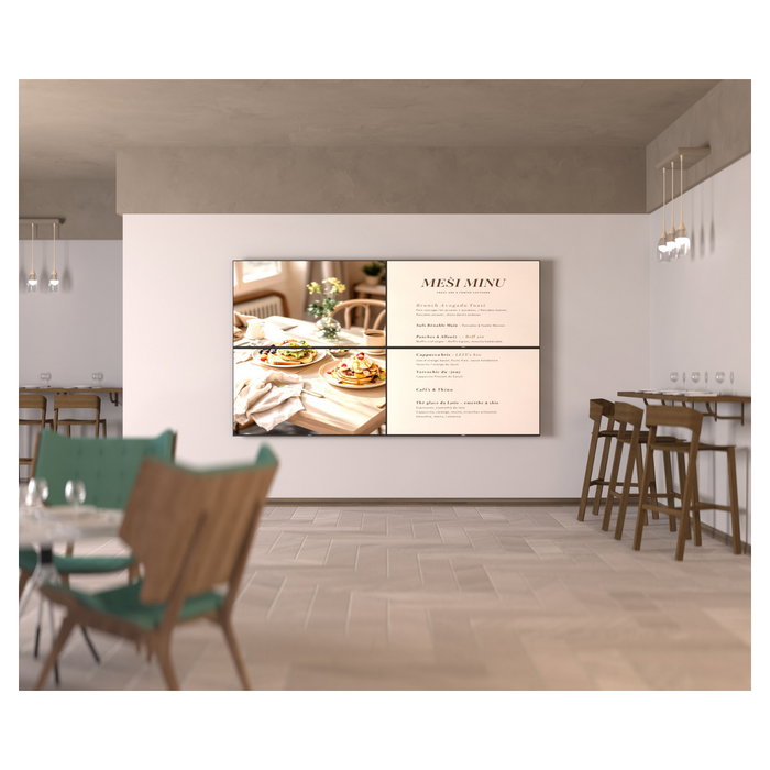 JAPANNEXT JN-IPS430UHD60F - Monitor 43" IPS 4K UHD (3840x2160), 60Hz, 8ms, HDR, HDMI 2.0, USB, WLAN, Altavoces, Negro, VESA 200x200