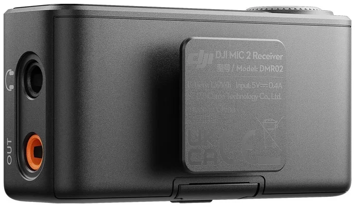 DJI Mic 2 (1 Transmisor + 1 Receptor) Shadow Black