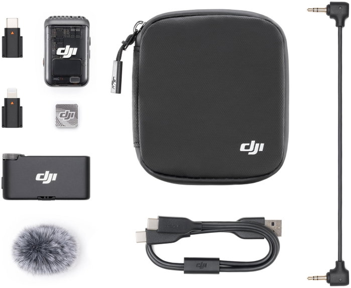 DJI Mic 2 (1 Transmisor + 1 Receptor) Shadow Black