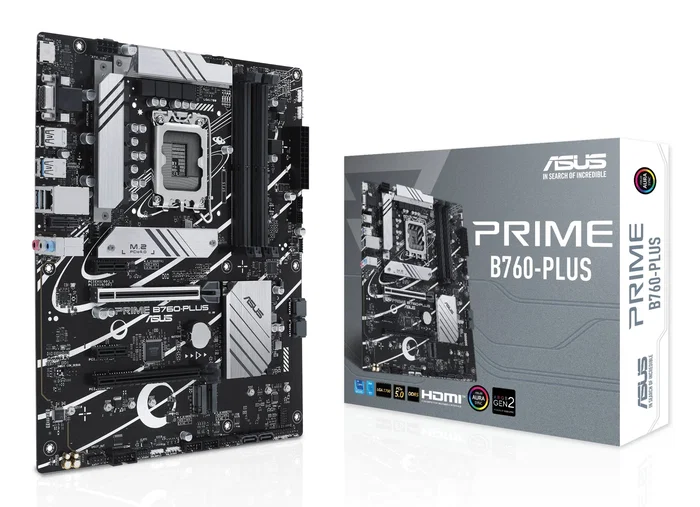 Asus Prime B760-PLUS Intel B760 LGA 1700 ATX DDR5 Asus Prime B760-PLUS Intel B760 LGA 1700 ATX DDR5