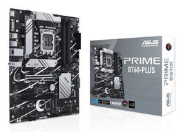 Asus PRIME B760-PLUS Intel B760 LGA 1700 ATX Placa Base con PCIe 5.0, 3 Slots M.2 PCIe 4.0, DDR5, LAN Realtek 2.5Gb, DisplayPort, HDMI, USB 3.2 Gen 2x2 Type-C y Sincronización Aura
