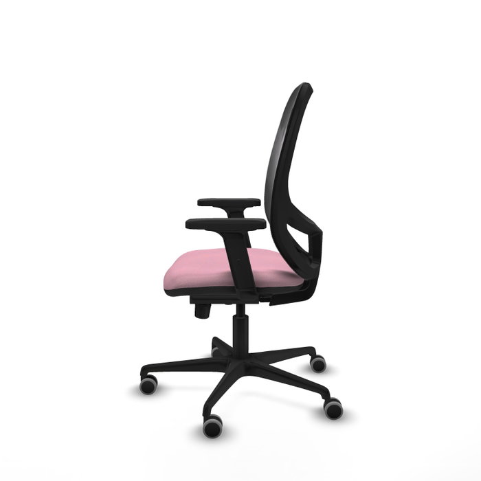 PIQUERAS Y CRESPO Silla de oficina Cilanco con mecanismo Sincro Rosa y Negro PIQUERAS Y CRESPO Silla de oficina Cilanco con mecanismo Sincro Rosa y Negro