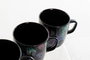 DKD Home Decor Tazas de Porcelana Peacock Surtidas 380ml