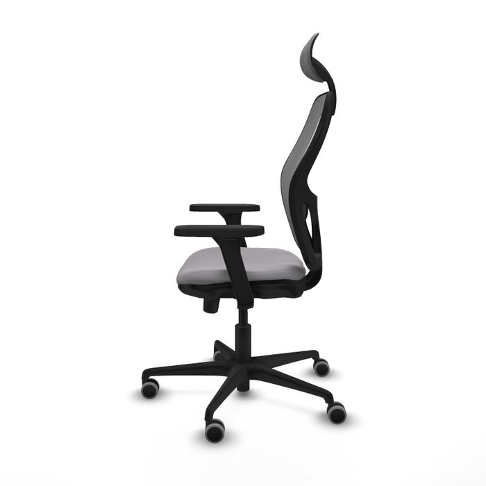PIQUERAS Y CRESPO Silla de oficina Jorquera Gris con Brazos 3D PIQUERAS Y CRESPO Silla de oficina Jorquera Gris con Brazos 3D