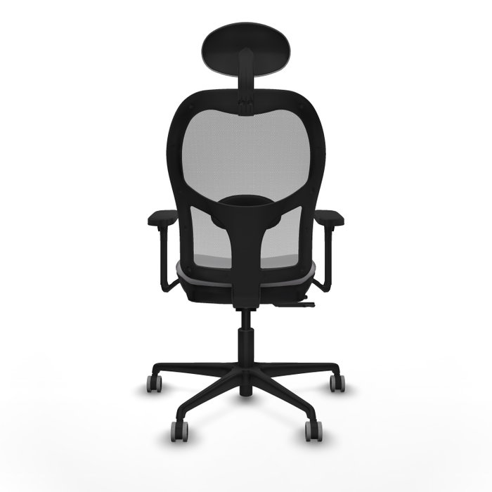 PIQUERAS Y CRESPO Silla de oficina Jorquera Gris con Brazos 3D PIQUERAS Y CRESPO Silla de oficina Jorquera Gris con Brazos 3D