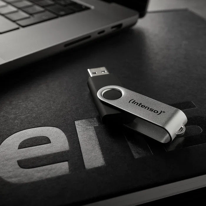 Intenso Memoria USB Office Line 128 GB Silver-black Intenso Memoria USB Office Line 128 GB Silver-black