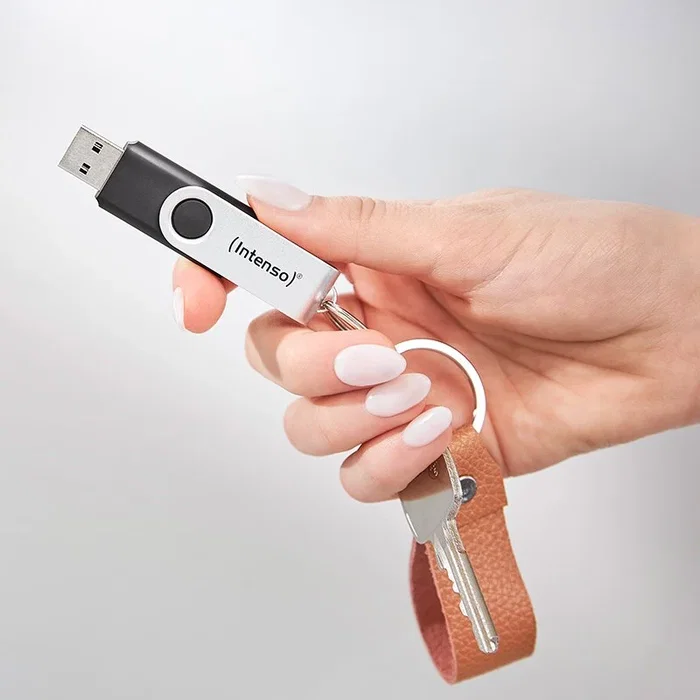 Intenso Memoria USB Office Line 128 GB Silver-black Intenso Memoria USB Office Line 128 GB Silver-black
