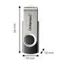 Intego office line 128 gb, usb stick silver/black, usb-a 3.2 3543491