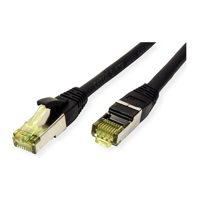 ROLINE ROLINE Outdoor Patchkabel Cat.6A S/FTP Negro 0,15 m