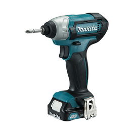 Makita TD110DSMJ Llave de Impacto 110 Nm 2600 RPM 10.8V 4Ah Ion de Litio Negro Turquesa