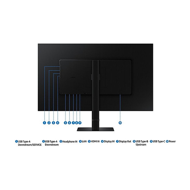 Samsung ViewFinity S60UD S32D604UAU Monitor 32 pulg QHD IPS 100Hz Negro Samsung ViewFinity S60UD S32D604UAU Monitor 32 pulg QHD IPS 100Hz Negro