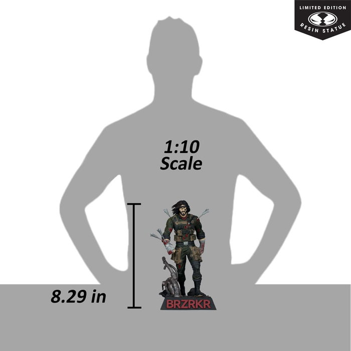 BRZRKR 1/10 Estatua B Limited Edition 21 cm