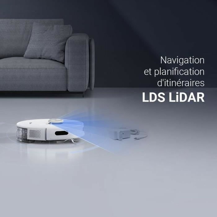 Ezviz RE5 Robot aspirador con 4000 Pa y Navegación LIDAR Ezviz RE5 Robot aspirador con 4000 Pa y Navegación LIDAR