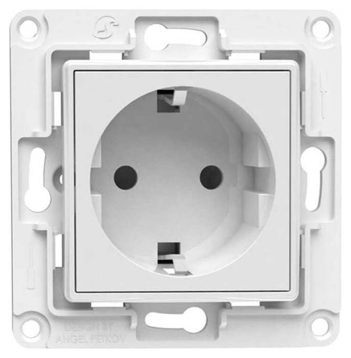 Shelly Wall Socket EU Blanco