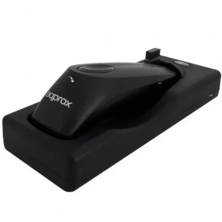 Approx Lector de Código de Barras APPLS10 1D-2D Inalámbrico Bluetooth y RF con USB