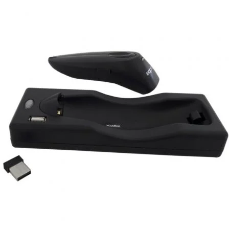 Approx Lector de Código de Barras APPLS10 1D-2D Inalámbrico Bluetooth y RF con USB