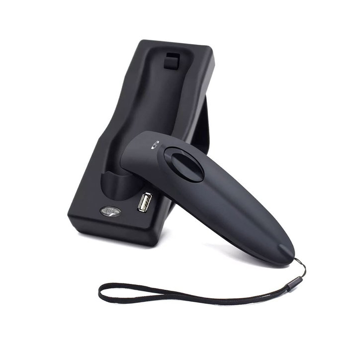 Approx Lector de Código de Barras Inalámbrico 1D/2D APPLS10 Negro
