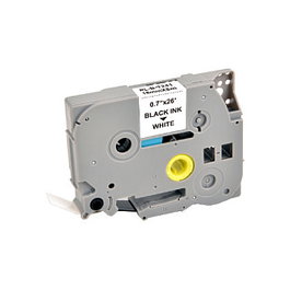 G&G Cinta de etiquetas 18mm x 8m compatible con Brother TZe-241