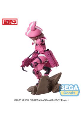 Sega Figura Luminasta Llenn de Sword Art Online Alternative: Gun Gale Online II, 17 cm