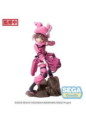 Sega Figura Luminasta Llenn de Sword Art Online Alternative: Gun Gale Online II, 17 cm