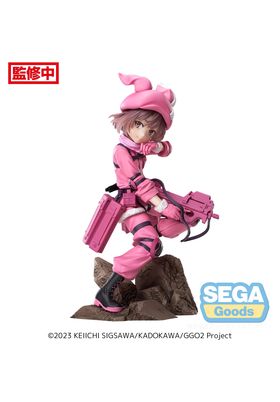 Sega Figura Luminasta Llenn de Sword Art Online Alternative: Gun Gale Online II, 17 cm