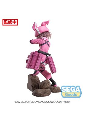 Sega Figura Luminasta Llenn de Sword Art Online Alternative: Gun Gale Online II, 17 cm