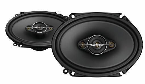 Pioneer TS-A6881F Sistema de Altavoces Coaxial de 4 Vías, 6 x 8 pulgadas, Negro