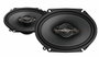 Pioneer TS-A6881F Sistema de Altavoces Coaxial de 4 Vías, 6 x 8 pulgadas, Negro