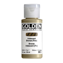 Golden Fluid Colores Acrílicos Bronze Iridiscente (Fino) 30 ml