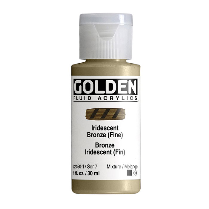 Golden Fluid Colores Acrílicos Bronze Iridiscente (Fino) 30 ml Golden Fluid Colores Acrílicos Bronze Iridiscente (Fino) 30 ml