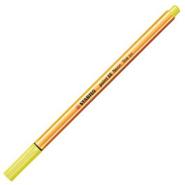 Stabilo STABILO Rotulador Point 88 amarillo neon punta 0,4 mm