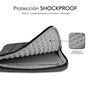 Subblim Funda Air Padding 360 Sleeve 15,6 pulgadas Gris Oscuro