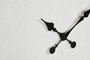 DKD Home Decor Reloj Blanco Natural MDF Fibra 85 x 85 x 7 cm