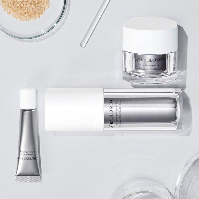 Shiseido Men Total Revitalizer Estuche 4 piezas Set Cosmética Facial Hombre