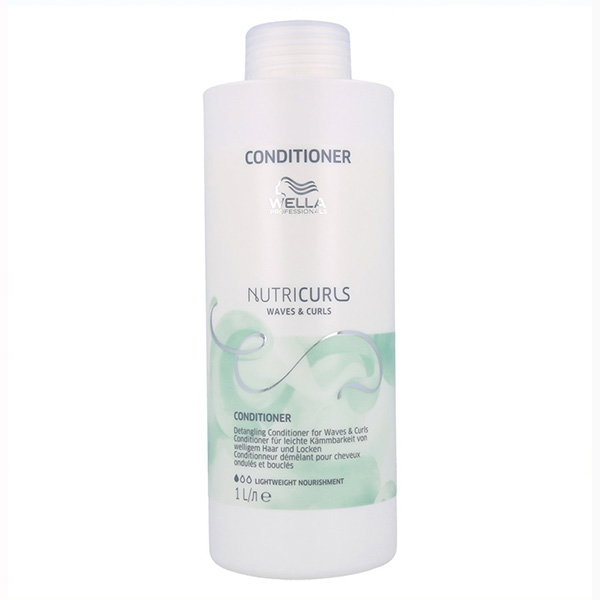 Wella Professionals NUTRICURLS Acondicionador Limpiador para Rizos y Ondas 1000 ml