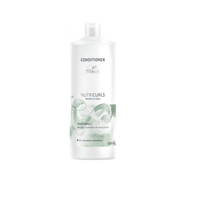 Wella Professionals NUTRICURLS Acondicionador Limpiador para Rizos y Ondas 1000 ml